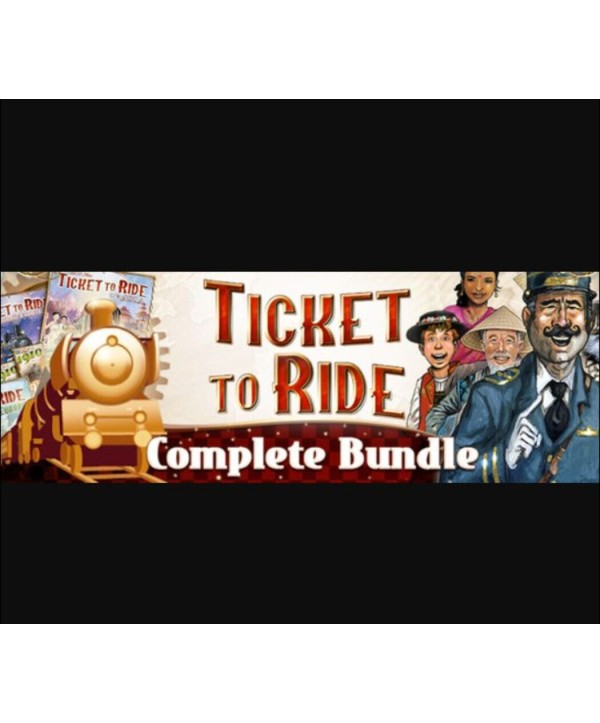 Ticket to Ride Collection Bundle Steam Key GLOBAL